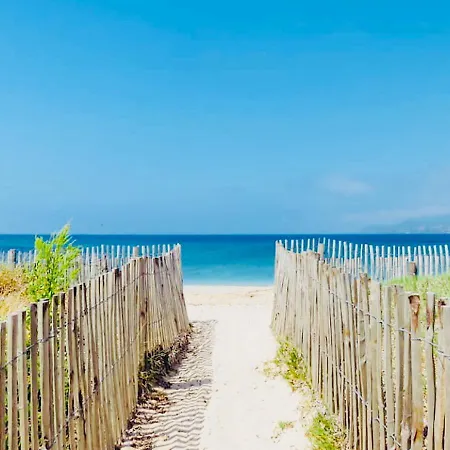 Les Flamants Roses La Capte Clim 4pers 100m * Йер