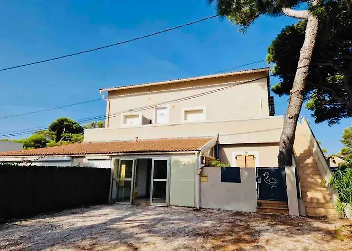 Les Flamants Roses La Capte Clim 4pers 100m Apartman *